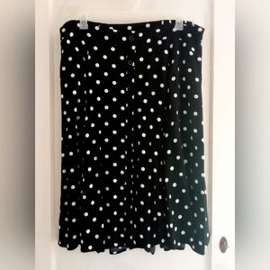 Polkadot Swing Skirt
